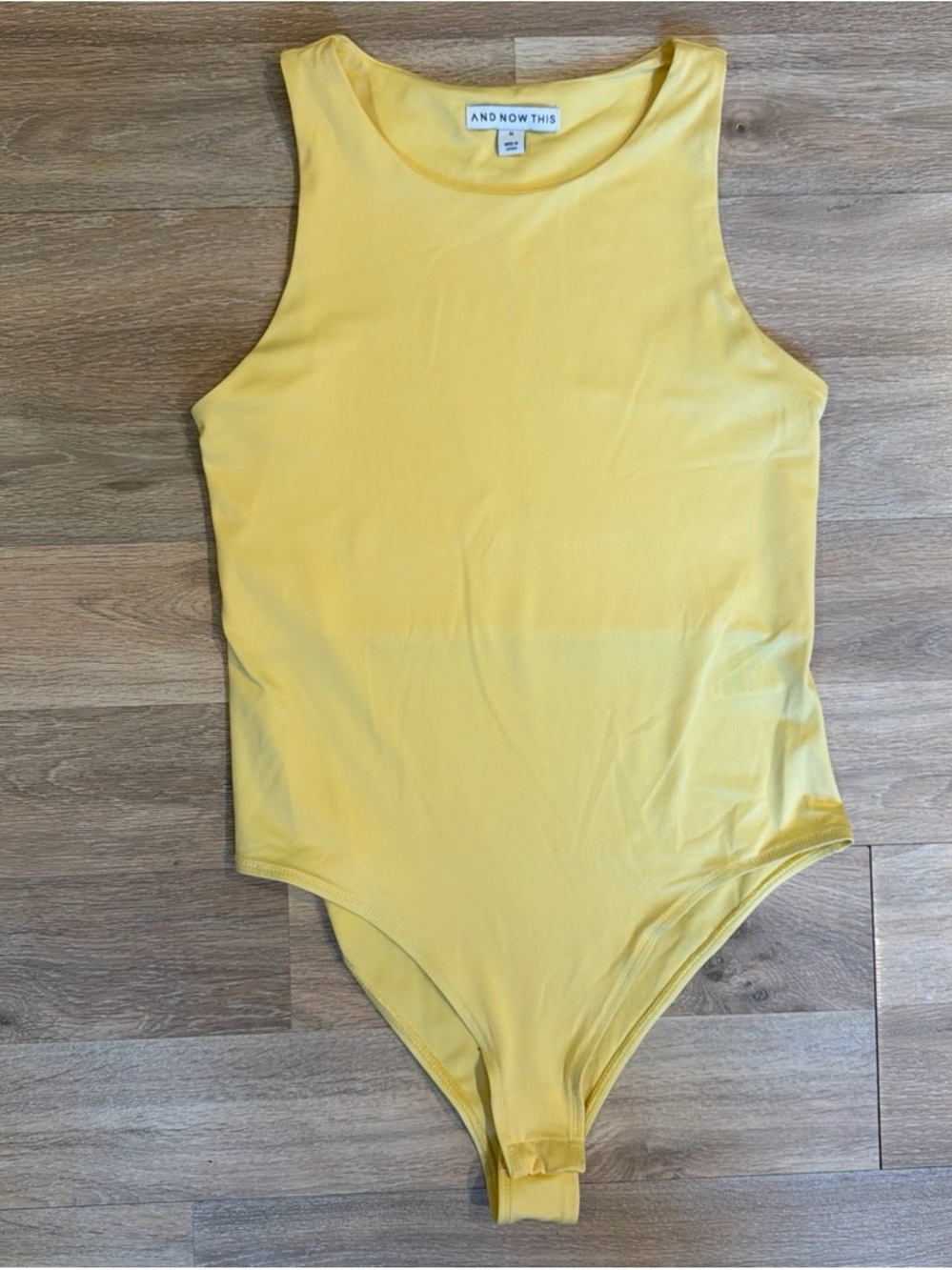Butter Yellow Bodysuit